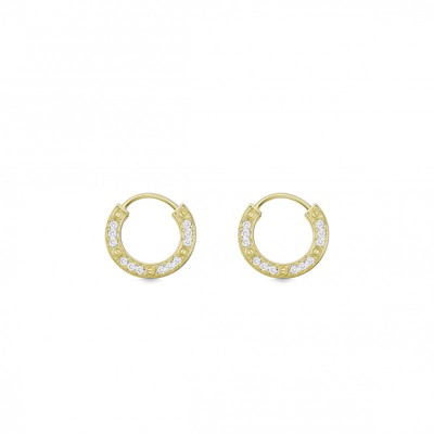 CARTIER LOVE 18K WHITE GOLD, DIAMOND EARRING, PAVED WITH DIAMONDS B8301424